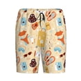 thumbnail image 3 of Yiaed Summer Travel for Men's Soft Sleep Pajama Short Lounging Pajama Shorts-Large, 3 of 8