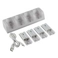 thumbnail image 4 of WRITWAA 1 Set White Plastic Charging Adapter Kit for Rechargeable Batteries with USB Interface, 4 of 8