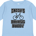 thumbnail image 4 of Inktastic Daddys Biking Buddy Boys or Girls Long Sleeve Toddler T-Shirt, 4 of 5