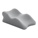 thumbnail image 2 of Almohada para piernas y rodillas, cojín de apoyo para piernas, ergonómico, liviano, suministros portátiles, almohada de espuma viscoelástica, almohada gris, 2 of 8