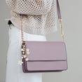 thumbnail image 2 of Unique Bargains 1 Pc Handbag Charm Keychain Flower Bag Accessories White, 2 of 6