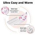thumbnail image 4 of Beavtaens 3-in-1 Baby Car Seat Cover, Winter Infant Carseat Canopy, Soft & Breathable, Purple, 4 of 7