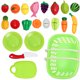 thumbnail image 3 of juego de casa de juego de frutas y verduras, juguetes de cocina simulados, juguetes para niños, 3 of 6