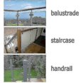 thumbnail image 2 of Glass Clamps 4/8pcs Stainless Steel Glass Clamps Adjustable Glass Bracket Flat, 2 of 3
