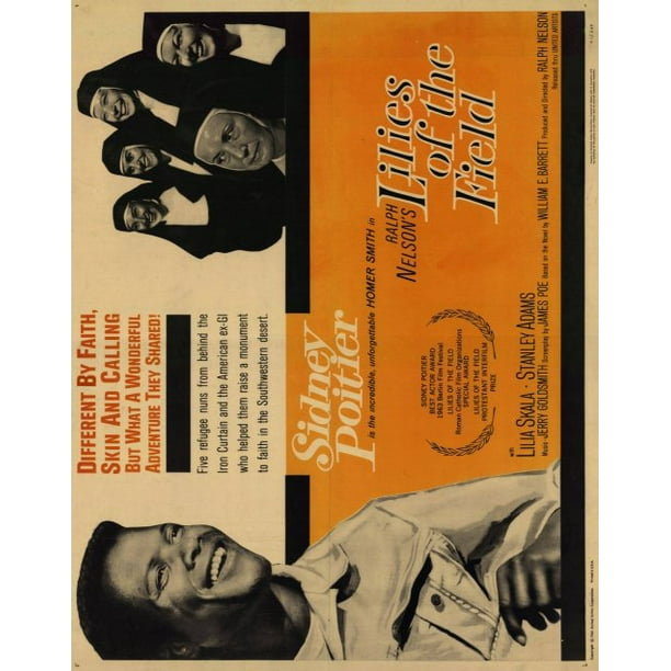 Lilies of the Field movie POSTER (Half Sheet Style A) (22" x 28