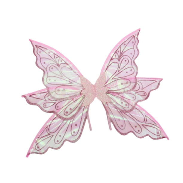 Ala de mariposa, ala de ángel, ligera, usable, juego de rol, princesa, hada, disfraz de hada, ala para juegos de rol para niños