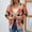 Brown, variant on Idoravan Cardigans for Women Spring Women's Diamond Check Colorblock Knit Button Long Sleeves Cardigan Jacket Sweater Top