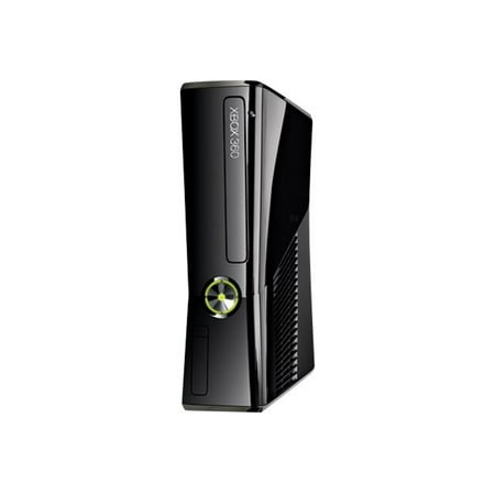 Microsoft Xbox 360 S - Game console - 250 GB HDD - glossy black - Forza Motorsport 3, Alan Wake