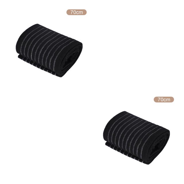Eigraketly Vendaje Muñequera Envoltura Elástica Deporte Muñequera portátil Gimnasio Soporte Brace Wrap Tenis Algodón Weat Band para Fitness Type9 NO9
