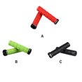 thumbnail image 4 of Soidarity Paquete de 2 manillares de bicicleta MZYRH, manillar de goma para bicicletas de montaña, manillar antideslizante, accesorios Ciclismo Rojo, 4 of 6
