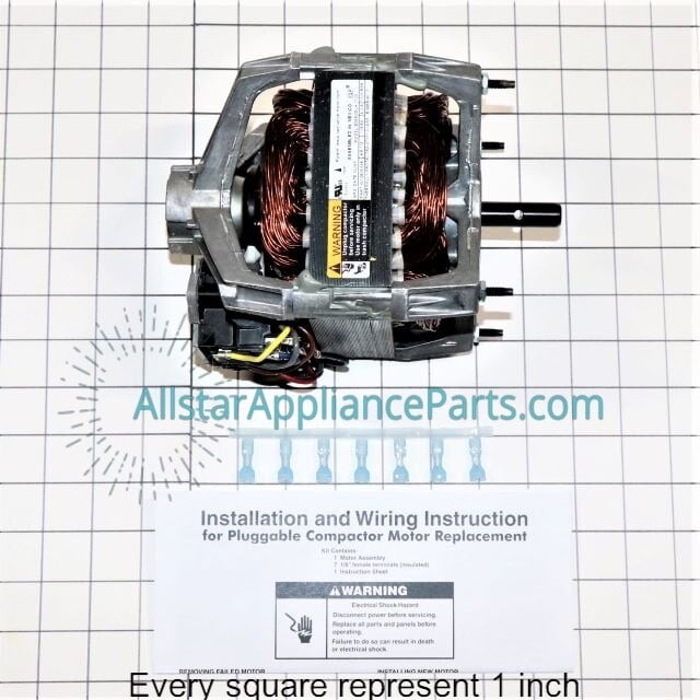 GE Trash Compactor Drive Motor WC36X5062