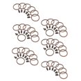 thumbnail image 1 of 40 anillos para cortinas con clips, clips para cortinas, diámetro interior de 3,8 cm, 1 of 6