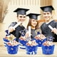 thumbnail image 4 of Set de forros y toppers para cupcakes de graduación - 6 tazas de purpurina y 6 insertos para gorras de graduación - Decoraciones de fiesta, 4 of 6