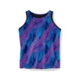 thumbnail image 4 of Swim 365 Women's Plus Size Longer-Length High-Neck Racerback Tankini Top, 4 of 6