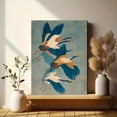 thumbnail image 6 of UXIEQU Flying Cranes Canvas Wall Art Print 15.75x11.81 Inches, 6 of 8