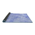 thumbnail image 2 of Ahgly Company Indoor Rectangle Patchwork Blue Transitional Area Rugs, 2' x 4', 2 of 4