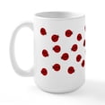 thumbnail image 2 of CafePress - Ladybug_Mug_1 Mugs - 15 oz Ceramic Large White Novelty Mug, 2 of 6