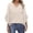 Beige, variant on Yubnlvae Beige Blouses for Women Casual 3/4 Length Sleeve Womens Tops V Neck Tshirts Shirts with Flared Sleeve, L