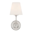 thumbnail image 2 of Crystorama Libby Langdon for  Sylvan 1 Light Brushed Nickel Wall Mount - 6"W x 13.25"H x 9.75"D, 2 of 8