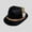 Black, variant on German Bavarian Felt Feather Hat â Non Woven Oktoberfest Hat for Stage Performances â Traditional German Festival Hat â One Size
