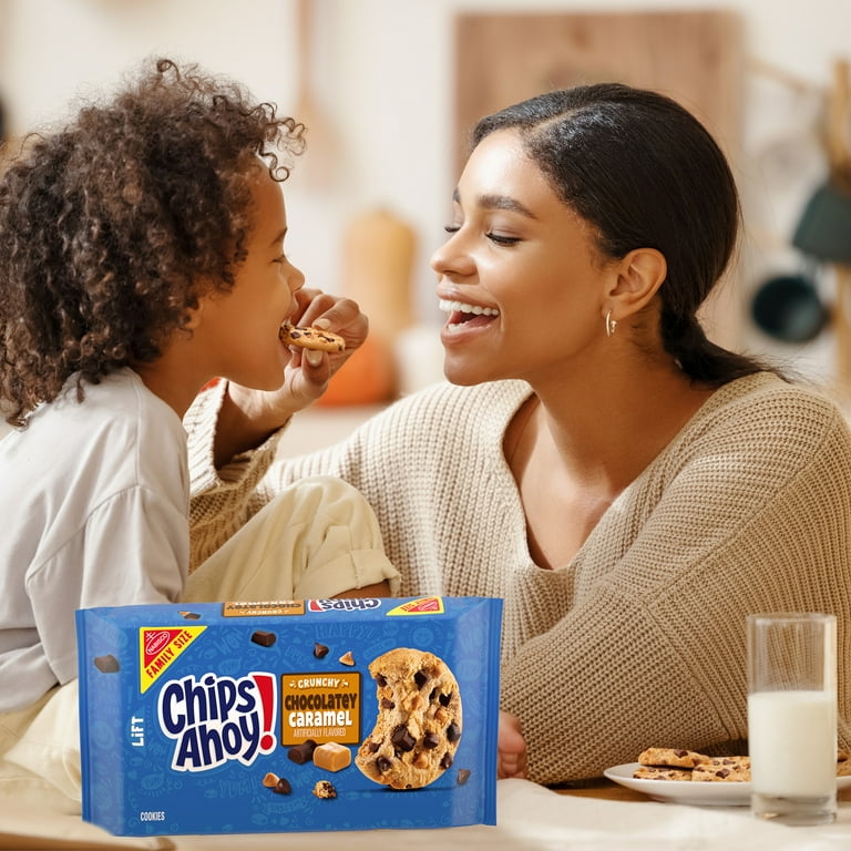 CHIPS AHOY! Crunchy Fudgy Chocolate Caramel Chocolate Chip Cookies