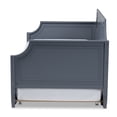 thumbnail image 2 of Baxton Studio Lit de Repos Taille Double en Bois Gris Mariana, 2 of 8