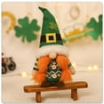 thumbnail image 2 of BOBOMOTI St Patricks Day Decorations Clearance Green Irish Handmade Faceless Gnomes Irish Party Supplies Home Table Decor Ornaments, 2 of 7