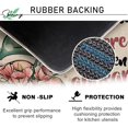 thumbnail image 4 of Spring is Here When Tulips Appear Kitchen Rugs Set of 2, Just Bloom Gnome Flower Green Plaid Polka Dot Kitchen Mats Decor, Farmhouse Floor Door Mat Home Decorations -17x29 and 17x47 Inch, 4 of 6