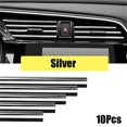 thumbnail image 2 of Assortment Access Brand New Car Strip Stripes Interior Parts Decoration PVC Personality 1 Piece 10Pcs 20cm/strip, 2 of 11