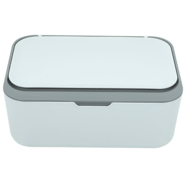 GOOHOCHY Dispensador de toallitas húmedas Dispensador de toallitas húmedas Contenedor de toallitas húmedas rellenable Caja de pañuelos de papel