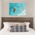 thumbnail image 4 of Kdxio Tranquil Ocean Canoe Journey Wall Hanging Tapestries Banner For Bedroom College Dorm Home Living Room Party Decor 29X37 In, 4 of 8