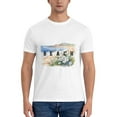 thumbnail image 5 of Graphic Tees Beach Summer Gildan Men's Short Sleeve T-Shirt 180g, 5 of 8