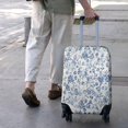 thumbnail image 3 of Pioneer Flower Floral Print Pattern Luggage Cover Fashion Suitcase Cover Baggage Covers Fit 25-28 Inch Luggage (Go Travel), 3 of 5
