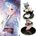 thumbnail image 4 of Rem Ram Model Maid Skirt Version Collectible Realistic Rem Ram Anime Figurine For Home Decor, 4 of 4