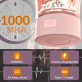 thumbnail image 2 of Electric Protein Shaker Bottle, 24 oz USB Rechargeable Blender Bottles, Shaker cups for Protein Mixes with BPA Free, Blender Replacement Parts, Made with Tritan Portable Blender Cup for Protein Shakes, 2 of 5