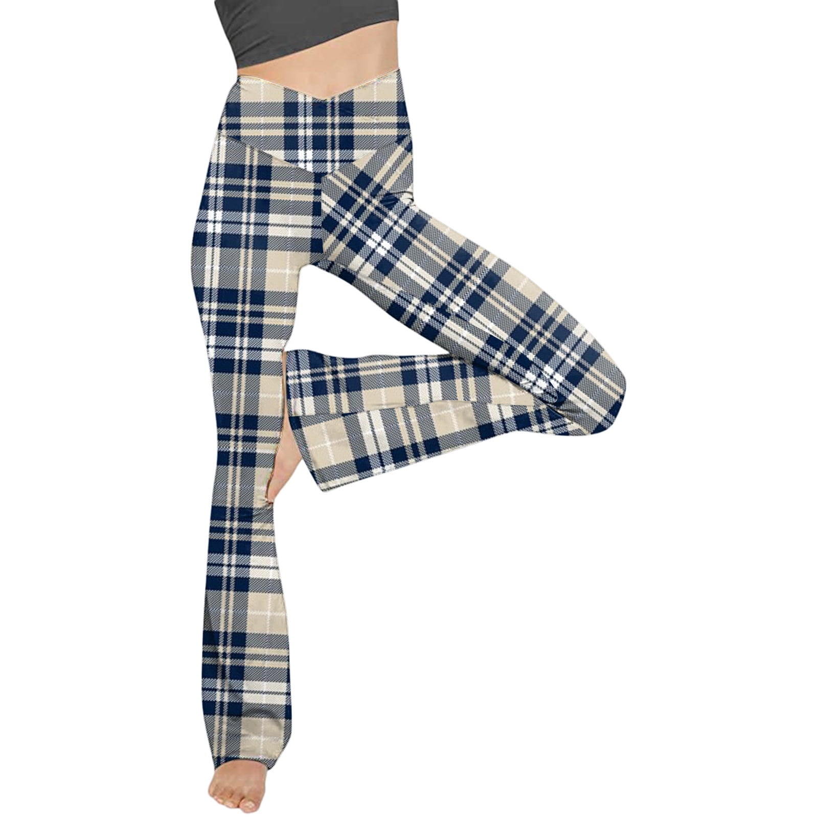 Flannel Yoga Pants
