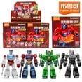 thumbnail image 1 of Transformer Shockwave Building Blocks Optimus Prime Bumblebee Action Figure Transforming toys Robot Model Kids Gift, 1 of 5