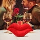 thumbnail image 5 of Almohada de labios, almohada de labios rojos, decoración del hogar de la oficina, regalo del día de San Valentín, decoración de habitación elegante, diseño plegable, material de tela suave,, 5 of 8