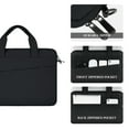 thumbnail image 2 of Waterproof Laptop Briefcase with Adjustable Shoulder Strap & Top Handle - 14 Inch Compatible for Microsoft/Acer/HP Laptops, 3-Layer Shockproof Design, External 39x28x3cm, Internal 37.5x26.5x2.5cm,, 2 of 6