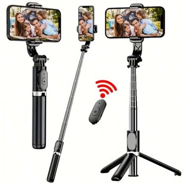 Auto Face Tracking Tripod 360° Rotation, Auto Tracking Phone Holder Remote Moving Tripod For Live Video Vlog