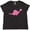 Black Leopard, variant on Inktastic Pink Dinosaur Women's Plus Size T-Shirt