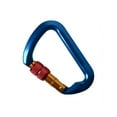 thumbnail image 2 of 2WIN2BUY 30KN Climbing Carabiner Clips,CE Certified Twist Lock Climbing Carabiners,Heavy Duty Aluminium Carabiners for Rock Climbing,Rappelling,Mountaineering,Blue, 2 of 11