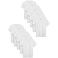 thumbnail image 2 of Fruit of the Loom Husky Boys' 100% Cotton White Crew Neck T-Shirts, 2 of 2