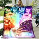 thumbnail image 3 of Manta ligera con estampado de Pokémon de anime japonés para sala de estar, dormitorio, habitación de niños, manta cálida, regalo de Navidad, 3 of 5