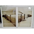 thumbnail image 2 of William Stafford Beach Path Sepia Diptych, 2 of 3