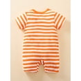thumbnail image 5 of HWJAD Baby Girls Boys Rompers Short Sleeve Cotton Toddler Fox Jumpsuit Summer Baby Clothes One-Piece Outfit, 5 of 6