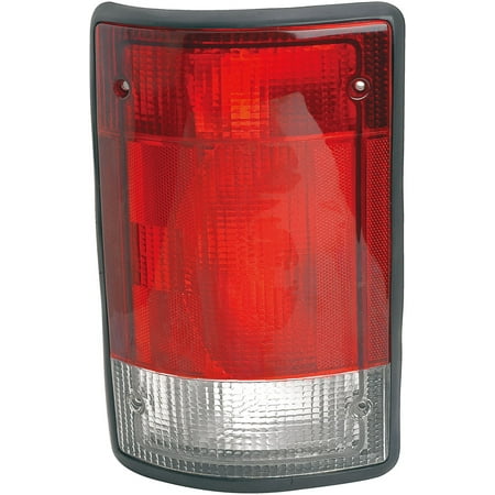 Van Tail Light Assembly - Left Tail Light Assembly Fits 95-03 Ford E-Series Van - Excursion # F5UZ16405A