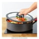 thumbnail image 3 of T-fal Tapa de Vidrio Ingenio 20 cm Apilable Compatible con Ingenio, Borde de Silicón y Asa Plegable de Baquelita, L9846353, 3 of 5