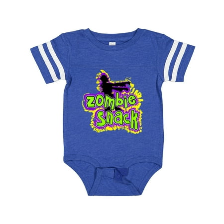 

Inktastic Zombie Snack Gift Baby Boy or Baby Girl Bodysuit