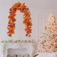 thumbnail image 4 of ¡Precios Más Bajos!, Hojas de arce de ratán para el día de Acción de Gracias, decoración de ratán, simulación de hojas de arce, simulación de ratán, paisajismo, simulación de hojas Akmoler, 4 of 9